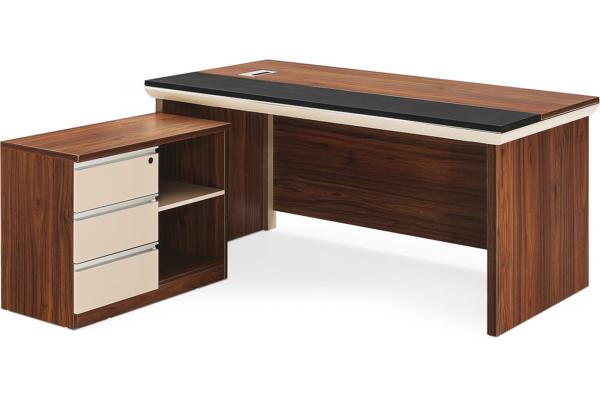 1.6m / 1.8m Executive Melamine Office Desk OEM ODM Service