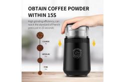 China Detachable Cup Spice Grinder Machine Nuts Grains Black Easy Operation  ETL supplier