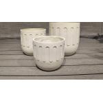 Striking Modern Fiber Clay Planter with Drainage Frost Resistant for sale