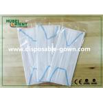 White TET PE odorless Disposable Face Mask , PU Band Ear Loop for sale