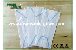 China White TET PE odorless Disposable Face Mask , PU Band Ear Loop supplier