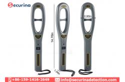 China 110-240VAC ABS Metal Detector Wand 40hrs Working 60HZ Hand Held supplier