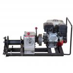 10KN 1Ton Cable Pulling Machine With Honda Gasoline Engine Winch Hoist for sale