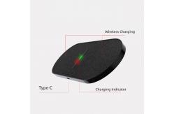 China Desk Fast 188*88*11mm Dual Wireless Charging Station Qi Standard supplier