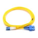 LC UPC SC UPC Optical Fiber Patch Cord SM G652D Duplex 2.0mm LSZH for sale