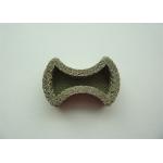 Knitted Wire Mesh Washer Stainless Steel Wire 0.12mm 35mm Elastic Core Clad ISO9001 for sale