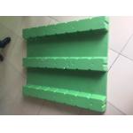 3 Runners PET EPS Pallet Light Duty High Strength Long Life Span for sale