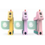 304SS Cute Animal Design Kindergarten Metal Swing Barrier Gate Bidirectional for sale