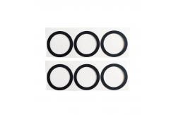 China Customized 3M Silicone Rubber Gasket With Adhesive Backing supplier