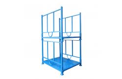 China Cold Rolled Steel Pallet Waste Treatment Stacking Frames For Open Top Structure supplier