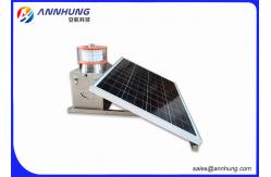 China Medium Intensity Solar Powered Lights / Telecom Tower Warning Lights supplier