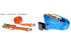 China 75mm Width Ratchet Tie Down Strap Made From Ratchet Hardware supplier