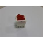 Double Push Button Rocker Switch Illuminated On - Off / On - On Simple Drive