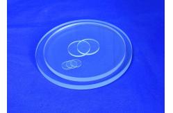 China Transparant Clear Fused Silica Sheet Experimental Applied Corrosion Resistant supplier