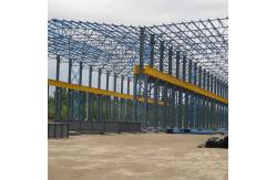 China Steel Structure Prefab Warehouse Building With Welded H Section Column And Beam supplier