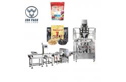 China Snacks Nuts Candy Stand Up Zip Lock Pouch Machine Multi Function supplier