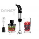 Low Noise Electric Immersion Hand Blender With Two Button Multi Speed for sale