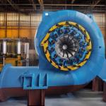 Customized Steel and Stainless Steel Kaplan Hydro Turbine Francis Water Turbine with Durability