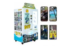 China Custom Phone Case Printer Vending Machine 220V 50Hz With Variable Ink Droplet Technology supplier