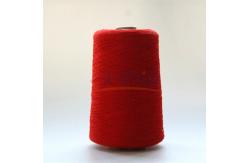 China Red Meta Aramid Blended Yarn Ne33/2 For Oil Chemical Protective Clothing supplier