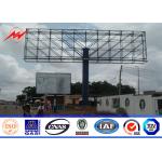 Single Sided Steel Structure Outdoor Billboard Advertising For Highway for sale