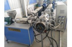 China LDPE HDPE Plastic Pipe Extrusion Line , Water PE Pipe Extrusion Machine CE ISO9001 supplier