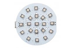 China 1oz Copper 10W SMD LED PCB Assembly FR4 CEM1 LED Bulb Circuit Board supplier