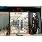 5m Width PVC Clear Vision Roller Shutters For Commercial Shop for sale
