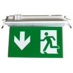 Aluminum Exit Sign with 6pcs SMD 5730 LED and Aluminum Masterial End Cap for sale
