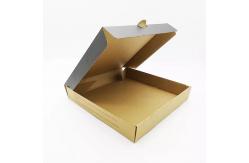 China Pizza Package Carton Square Custom Paper Box Custom Logo Printed supplier