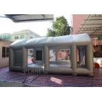 Automatic Car Inflatable Spray Paint Booth 6mx4mx3m With Logo Printing for sale