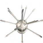 Q235 Steel ESE Lightning Arrester Wind Power Photovoltaic Power for sale