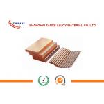 0.1 * 250mm Beryllium Copper Strip Cube2 Alloy Bright Surface For Switch