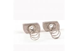 China Stainless Steel Spring Nut Channel Nuts With Long Spring supplier