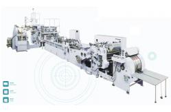 China 34kw 70bags/Min Bottom Bag Window Box Patching Machine supplier