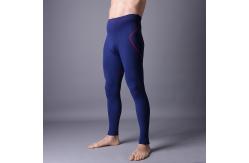 China Men Seamless Outdoor workout Compression Cycling blue leggingsXll001 supplier