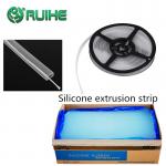 Custom Extruded Silicone Rubber Material High Strength For Sealant Parts