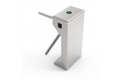 China LED Indicator Tripod Turnstile Gate SS304 One Leg Base Access System supplier