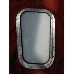 Marine Weathertight Aluminum Rectangular Tugboat Fixed Wheelhouse Windows for sale