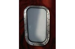China Marine Weathertight Aluminum Rectangular Tugboat Fixed Wheelhouse Windows supplier
