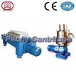 3 Phase Mechanical Conical Disc Stack Centrifuge Decanter For Separating Feedstock