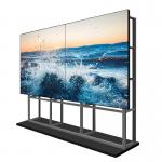 Bezel LCD Video Wall Display Monitor 2K*4K 46 55 Inch 2x2 3x3 3x4 Splicing Screens 1.8 3.5mm 700nits for sale
