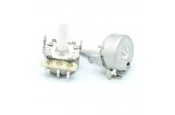 China Latest 16mm Plastic Shaft  Solder Lug Pin B100k Rotary Potentiometer supplier