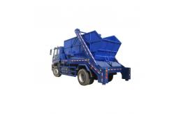 China CNHTC SINOTRUK HOWO 4X2 6-10cbm Swing Arm Truck For Waste Collection supplier