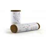 Hot Stamping Paper Tube Packaging Matte Lamination For Cosmetic Packaging