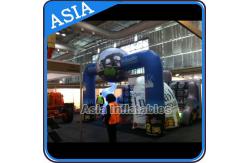 China Ce Certificated Blue Inflatable Gate , Advertising Inflatable supplier