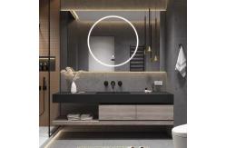 China Plywood Bathroom Vanity Units , slate Countertop  Floating Vanity Cabinet supplier