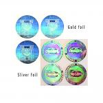 Anti Counterfeit Design Logo 3D Holographic Security Stickers