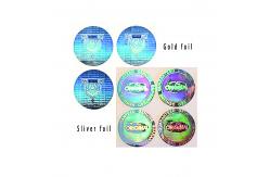 China Anti Counterfeit Design Logo 3D Holographic Security Stickers supplier