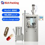 Capsule Filling Machine Automatic Njp 800 High Speed Powder Pellet for sale